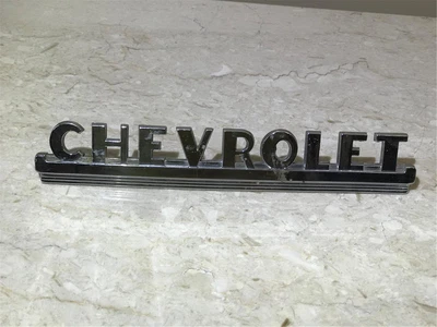 $24.99 • Buy ORIGINAL  CHEVROLET  HOOD NAME EMBLEM METAL BADGE Vtg  *USA  #3692103 *EXCELLENT