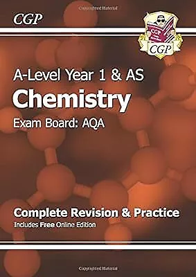 New A-Level Chemistry: AQA Year 1 & AS Complete Revision & Practice With Online  • £2.48