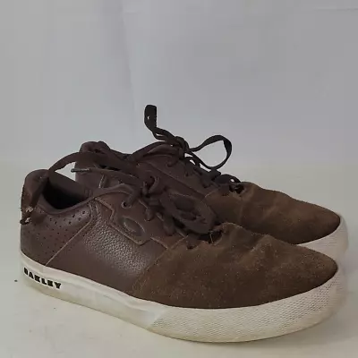 Oakley Valve 2 Brown Leather Men's Sneakers Size 8.5 • £43.43