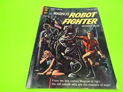 Magnus Robot Fighter #1 VG- 3.5 Origin & 1st App. Gold Key Silver Age 1963 • $265