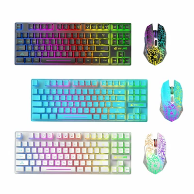 $23.99 • Buy AU Wireless Gaming Keyboard And Mouse Mute Combo For Mac PC Laptop PS4 Xbox One