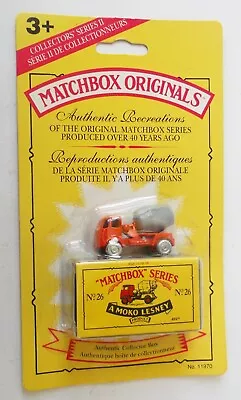 Matchbox Moko Lesney Originals - ERF Cement Mixer Truck 26 26a - Mint & Sealed • £9.99