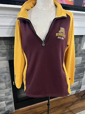 Vintage Champion  Minnesota Gophers  Sweatshirt Heritage Pullover Jacket SIZE L • $18.70