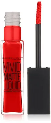 Maybelline Color Sensational Vivid Matte Liquid Lipstick 35 Rebel Red • $5.99