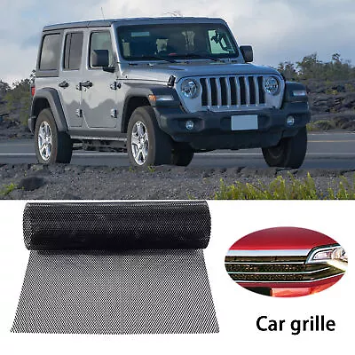 Universal Car Grille Mesh Net Sheet Aluminum Rhombic Auto Net Mesh Grill 40x13  • $26.59