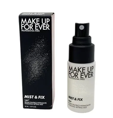 MAKE UP FOR EVER Mini Mist & Fix 24HR Hydrating Setting Spray 1.01 Oz / 30 Ml • $49.49