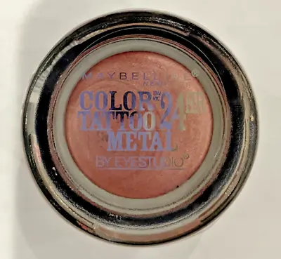 Maybelline Eye Studio Color Tattoo Metal - 24Hr Eye Shadow Inked In Pink #55 • $15.99