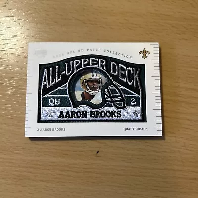 2003 Upper Deck Patch Collection Aaron Brooks All Upper Deck Patches. • $0.99