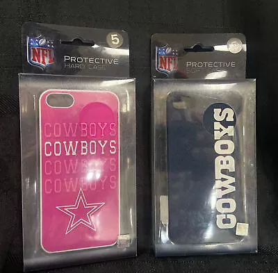 Dallas Cowboys Forever Collsctibles IPhone 5 Case - New - Lot Of 2! • $16.95