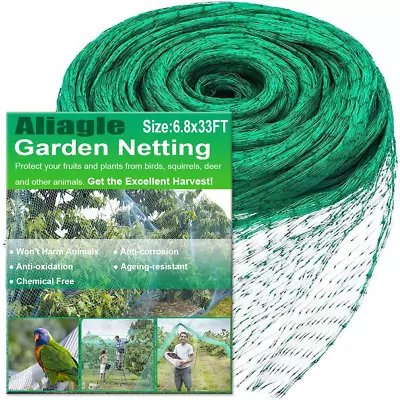 Bird Netting For Garden Protect Vegetable Plants And Fruit Trees Garden Net Does • $10.25