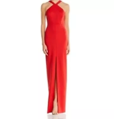 Aidan Mattox Red Ball Dress Sz 2 • $90