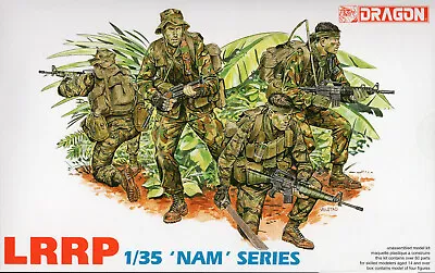 Dragon 1/35 3303 US LRRP (Vietnam War) (NAM Series) (4 Figures) • $24.65