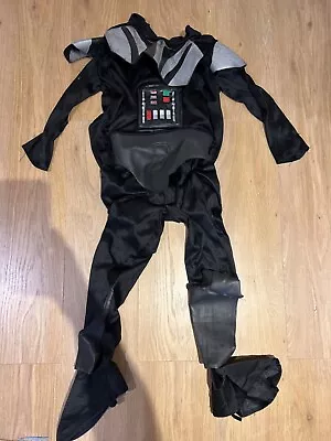 Darth Vader Costume Kids Medium Age 8-9 • £4.99