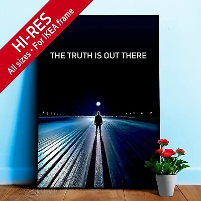 The Truth Is Out There S01E02 - Deep Throat / The X-Files Poster — Sci-fi Poster • $19