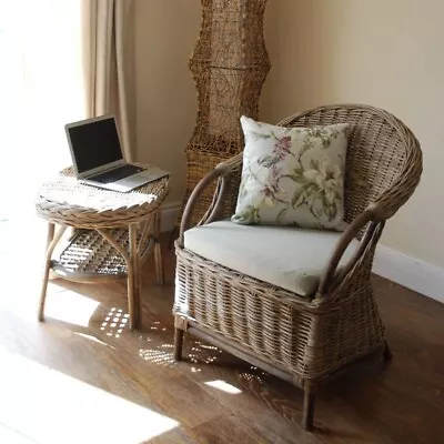 Wicker Tub Chair ... Kaboo Rattan Cane • £199