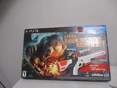 Cabela's Dangerous Hunts 2011 With Gun Game - PlayStation 3 • $40.49