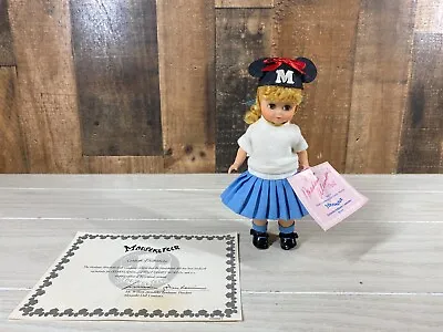 Vtg MADAME ALEXANDER Mouseketeer Doll Disneyland Exclusive 8” W/ Tags COA • $25.95