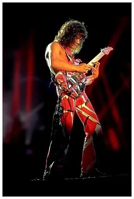 Eddie Van Halen Poster 24x36 Inch Photo Very Rare Print Wall Art Print - EVH09 • $19.97