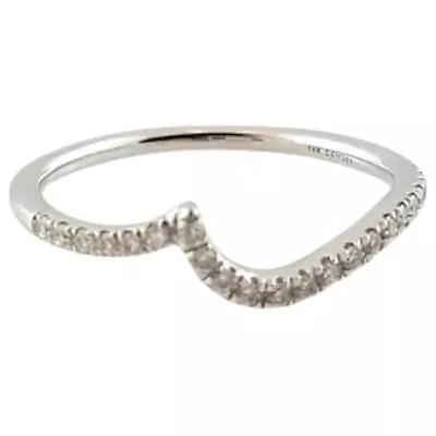 Vintage Gabriel & Co. 14 Karat White Gold And Diamond Ring Size 6.5 #14685 • $379