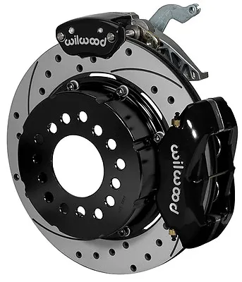 Wilwood Rear Disc Brake & Parking Brake Kit For Gm C-clip Eliminatorsblackdrld • $1269.99