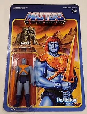 Faker - Robot - Masters Of The Universe - 3.75  Reaction Super7 - 2018 • $0.99