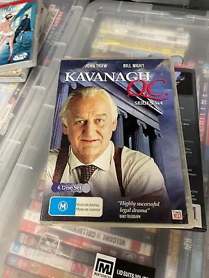 Kavanagh QC (John Thaw) Series 3&4very Good Condition Dvd Region 4 T265 • £27.75