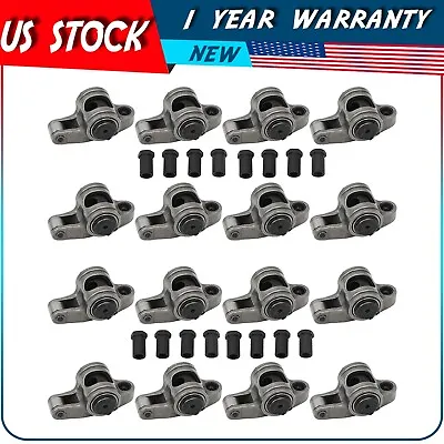 Stainless Steel Roller Rocker Arm For SBC 350 Small Block Chevy 1.5 Ratio 3/8'' • $119.99