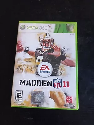 Madden NFL 11 Microsoft Xbox 360 Game VGC - Complete • $10