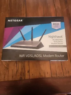 Netgear Nighthawk AC1900 WIFI VDSL/ADSL Modem/Router • $150