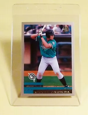 2000 Topps Traded #t40 Miguel Cabrera Rc Rookie Baseball Cardhigh Mint Grade 9+ • $45