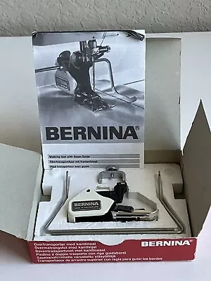 Bernina Walking Foot With Seam Guide For Sewing Machine In Box 006 330 70 00 • $85