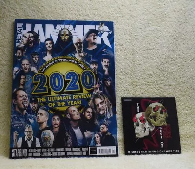 Metal Hammer Magazine #343 January 2021 With 3 Gifts • £4.99