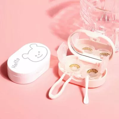 £3.53 • Buy Press Storage Eye Care Lenses Box Contact Lens Case Contact Lens Container