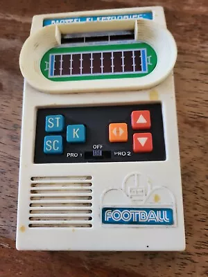 Vintage 1977 Mattel Classic Football Electronic Handheld Game • $10