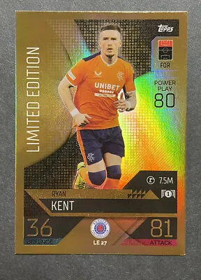 Topps Match Attax Champions League 22/23 Ryan Kent Limited Edition LE27 • $5.99