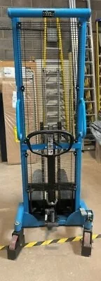 1.6M 1000Kg  Kindemann Manual Hydraulic Pallet Stacker /fork Lift • £99