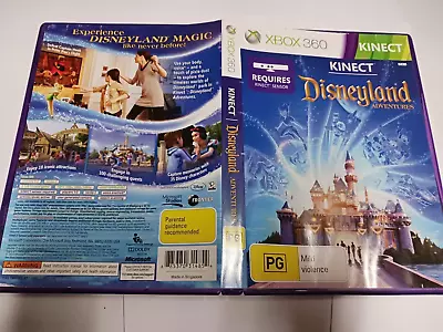 Kinect Disneyland Adventures (xbox 360 Kinect Game Pg) • $6.92