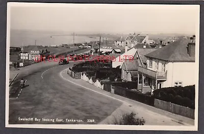 Kent - SWALECLIFFE Bay Looking East Tankerton Near Whitstable Real Photo • £8