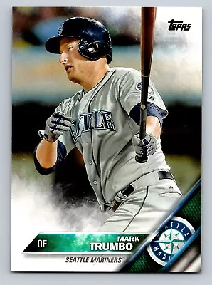 2016 Topps 39 Mark Trumbo Seattle Mariners • $1.75