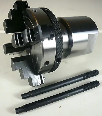 4-Jaw X 3  Self-Centering Lathe Scroll Chuck Fits Shopsmith 5/8  Spindle New • $169.95