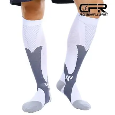 Compression Socks Stockings Knee High Womens Mens Medical 20-30 MmHG S/M - X/XL • $5.65