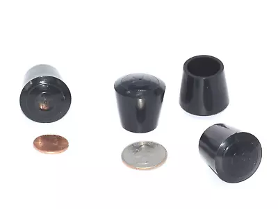 3/4  Round Rubber Caps For Metal Tubing  Plastic Rods  Dowels Various Pak Sizes • $11.50