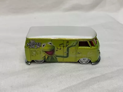 Hot Wheels Pop Culture Premium Real Riders Muppets Kermit Vw Volkswagen T1 Panel • $75