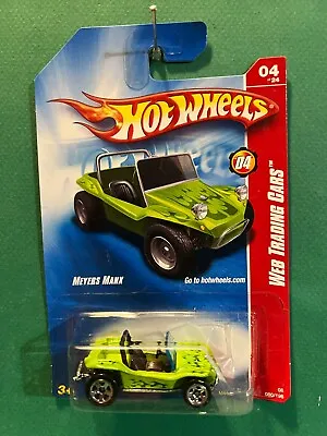Hot Wheels 2008 Web Trading Cars Meyers Manx Dune Buggy 1/64 Diecast MOC BX50 • $5.50