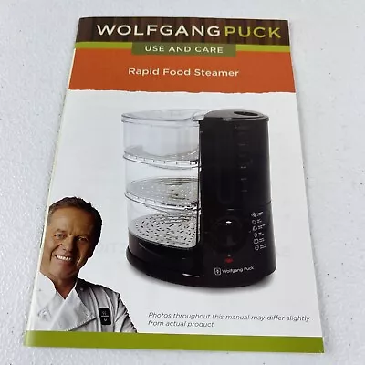 NEW **RED** Wolfgang Puck 3 Tier Rapid Food Steamer BERFS010 Open Box Never Used • $55.21