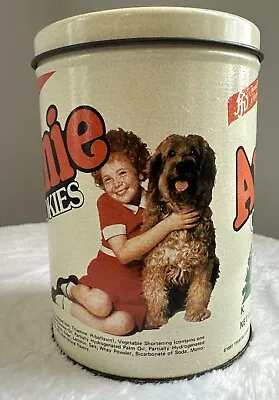 Vtg Annie Cookies Decorative Tin 1981 Famous Foods Virginia Interbake Tribune Co • $11.02