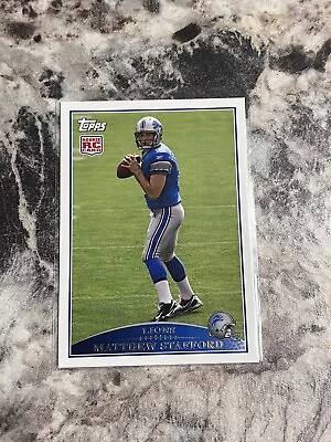 2009 Topps Matthew Stafford Variation Rc Rookie Card #430 • $19.99