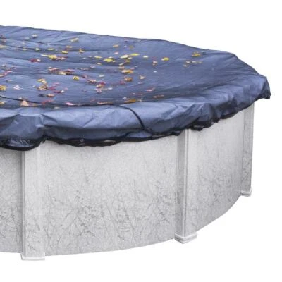 $149.99 • Buy Pool Mate Swimming Pool Standard 24' Round Leaf Net Cover - Black