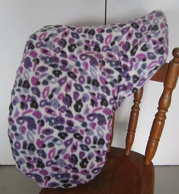 Horse Stock / Western / Swinging Fender Saddle Cover FREE EMBROIDERY Leopard • $39