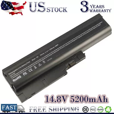 T60 Laptop Battery For IBM Lenovo ThinkPad T61 T61p R61 R61i R60 T500 W500 R500 • $16.99